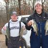 Jeremy Poole and I with some Spotted (Kentucky) Bass on 1.27.2013.